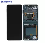 Ecran & Tactile Original Samsung Galaxy Z Flip3 5G F711 GH82-27243C GH82-27244C Vert