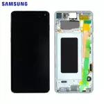 Ecran & Tactile Original Samsung Galaxy S10 G973 GH82-18850E/GH82-18835E Vert Prisme