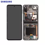 Ecran Tactile Original Samsung Galaxy Z Flip 3 5G F711 GH82-26273A Noir