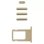 Kit Bouton Apple iPhone XS Max Or