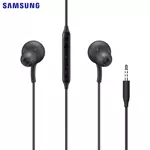 Écouteurs Kit Piéton Samsung GP-OAU021AMCBW Earphones AKG 3,5 mm Noir