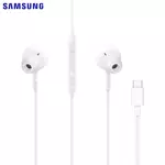 Écouteurs Filaires Type-C Samsung GP-OAU021AMDWW AKG Earphones IC100BW Bulk Blanc