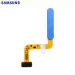 Lecteur Empreinte Originale Samsung Galaxy M52 5G M526 GH96-14692B Bleu
