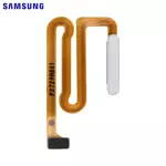 Lecteur Empreinte Originale Samsung Galaxy A04s A047 GH96-15278B Blanc