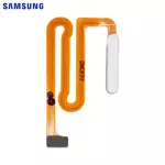 Nappe Empreinte Samsung Galaxy A12 A125/Galaxy A12 A127 GH96-14087B Blanc