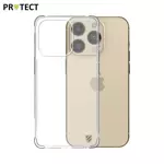 Pack de 10 Coques Silicone Renforcée PROTECT pour Apple iPhone 15 Pro Bulk Transparent