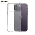 Pack de 10 Coques Silicone Renforcée PROTECT pour Apple iPhone 15 Pro Max Bulk Transparent