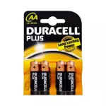 Pile DURACELL Plus MN1500 AA BL4