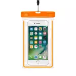 Pochette de Protection Étanche pour Smartphone Orange
