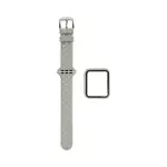 Protection Silicone pour Apple Watch 38mm avec Bracelet Boucle (2) Blanc