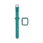 Protection Silicone pour Apple Watch 38mm avec Bracelet Boucle (9) Bleu Clair