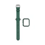 Protection Silicone pour Apple Watch 44mm avec Bracelet Boucle (13) Gris