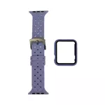 Protection Silicone pour Apple Watch 38mm avec Bracelet Boucle (7) Violet