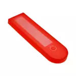 Protection Silicone Waterproof pour Tableau de Bord Segway-Ninebot Kickscooter MAX G30 Rouge