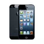 Smartphone Apple iPhone 5 16GB Grade B Noir