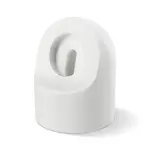Support Silicone pour Pad de Charge Apple Watch Blanc