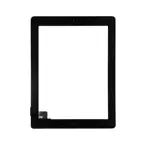 Tactile Apple iPad 2 A1395/A1396 Noir