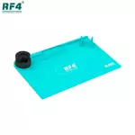 Tapis Antistatique RF4 P015 450mm (avec Support Smartphone & Porte-Tournevis) Bleu
