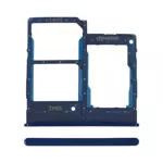 Tiroir Sim Premium Samsung Galaxy A20e A202 Bleu