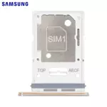 Tiroir SIM Original Samsung Galaxy A53 5G A536 GH98-47263B Blanc