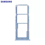 Tiroir SIM Original Samsung Galaxy M22 M225 GH98-46850C Bleu