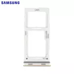 Tiroir SIM Original Samsung Galaxy M52 5G M526 GH98-46930C Blanc