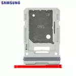 Tiroir SIM Original Samsung Galaxy S20 FE 5G G781/Galaxy S20 FE 4G G780 GH98-46007E Cloud Red