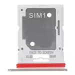 Tiroir Sim Premium Xiaomi Redmi Note 11 Pro 4G/Redmi Note 11 Pro 5G Blanc Polaire