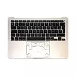 Casier Supérieur Apple MacBook Air M1 13" (2020) A2337 AZERTY Argent