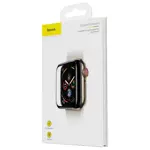 Verre Trempé Intégral Baseus pour Apple Watch Series 1 38mm/Watch Series 2 38mm/Watch Series 3 38mm Noir
